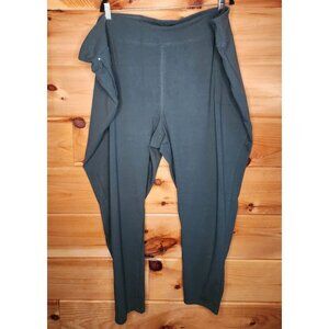 Sport Sawy Plus Size 5X Hunter Green Pants With Pockets 27.5 inch Inseam